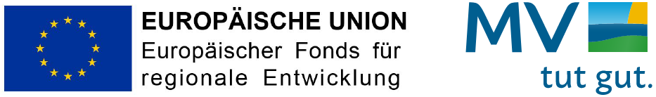 EFRE-Förderung der Europäischen Union und Landesmarke MV tut gut
